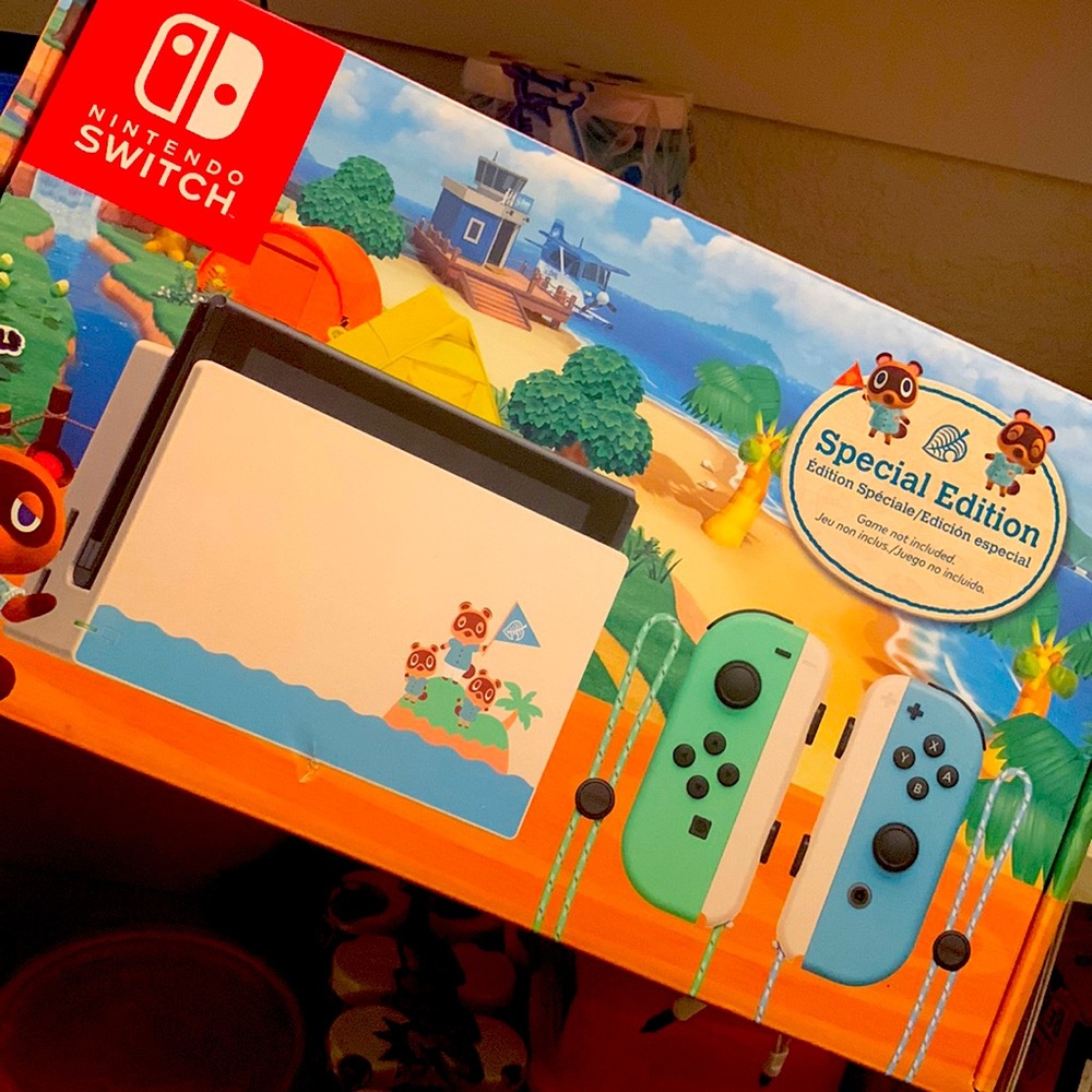 Nintendo Switch Animal Crossing Edition